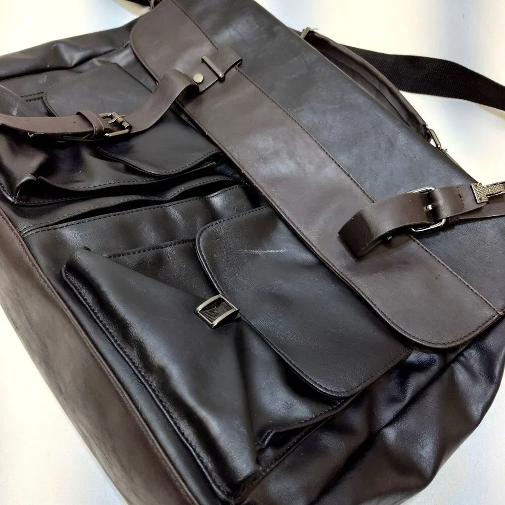 Seyfocnia PU Leather Bag 17.3